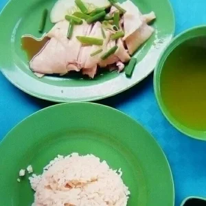 Steamed Chicken Rice